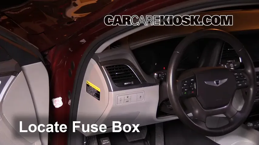 2016 Hyundai Genesis 3.8 3.8L V6 Fuse (Interior)